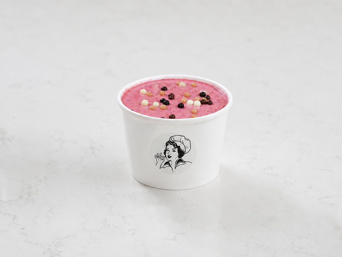 Chocolate Raspberry Crunch Cake Cup