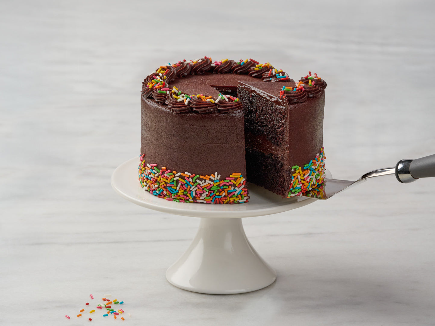 Chocolate Sprinkle Cake