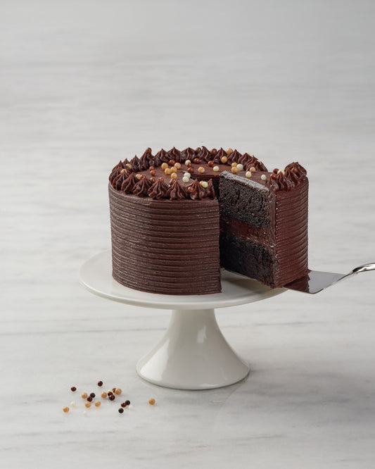 Triple Chocolate Fudge Cake