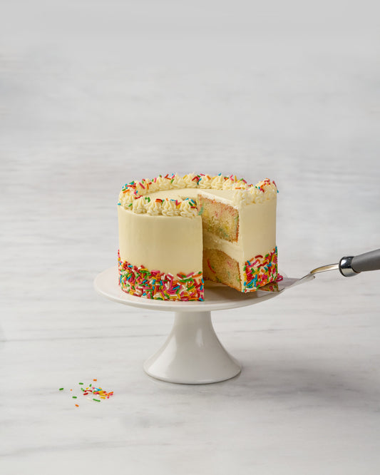 Vanilla Sprinkles Cake