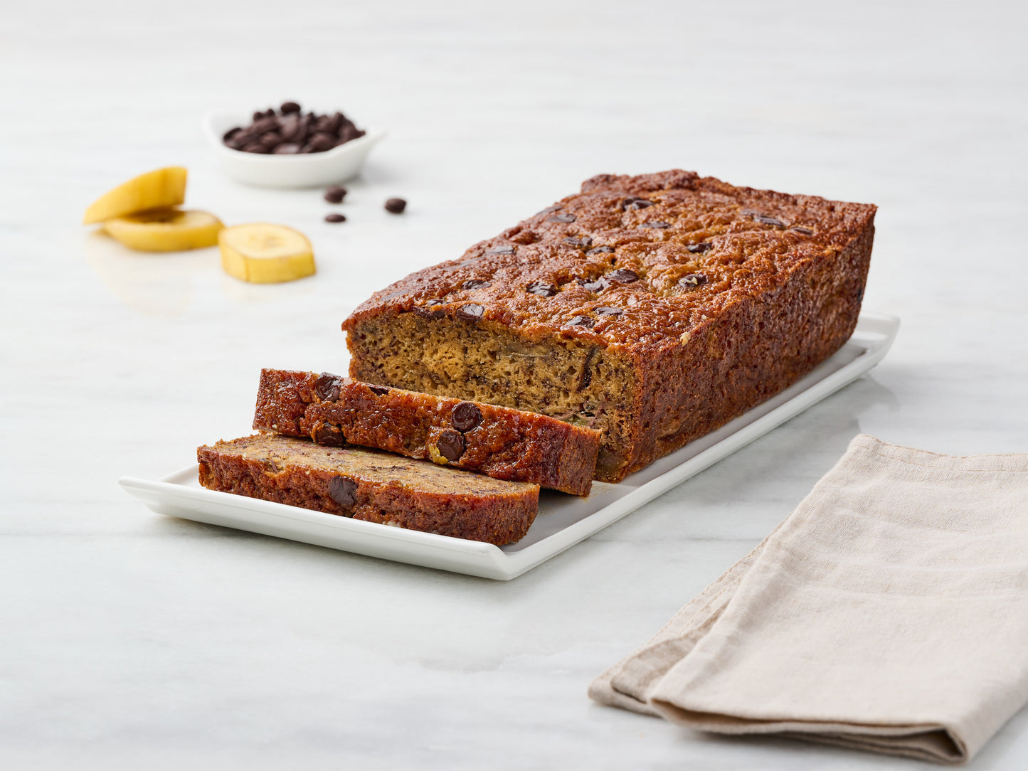 Banana Chocolate Chip Loaf