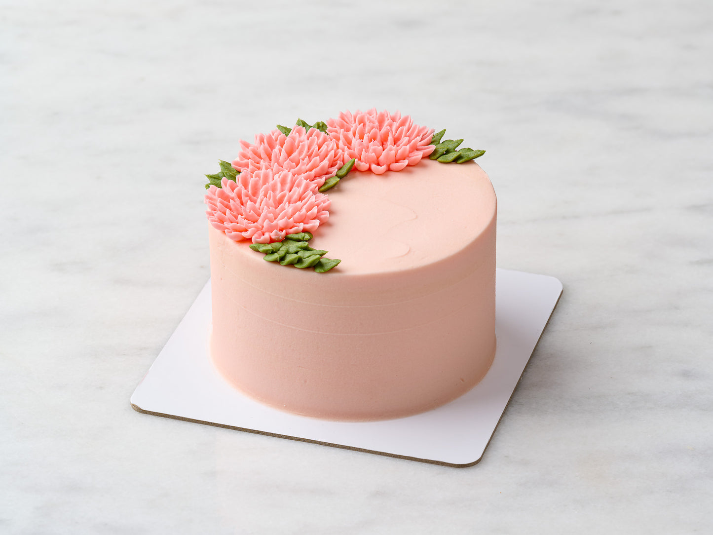 Pink Floral Cake