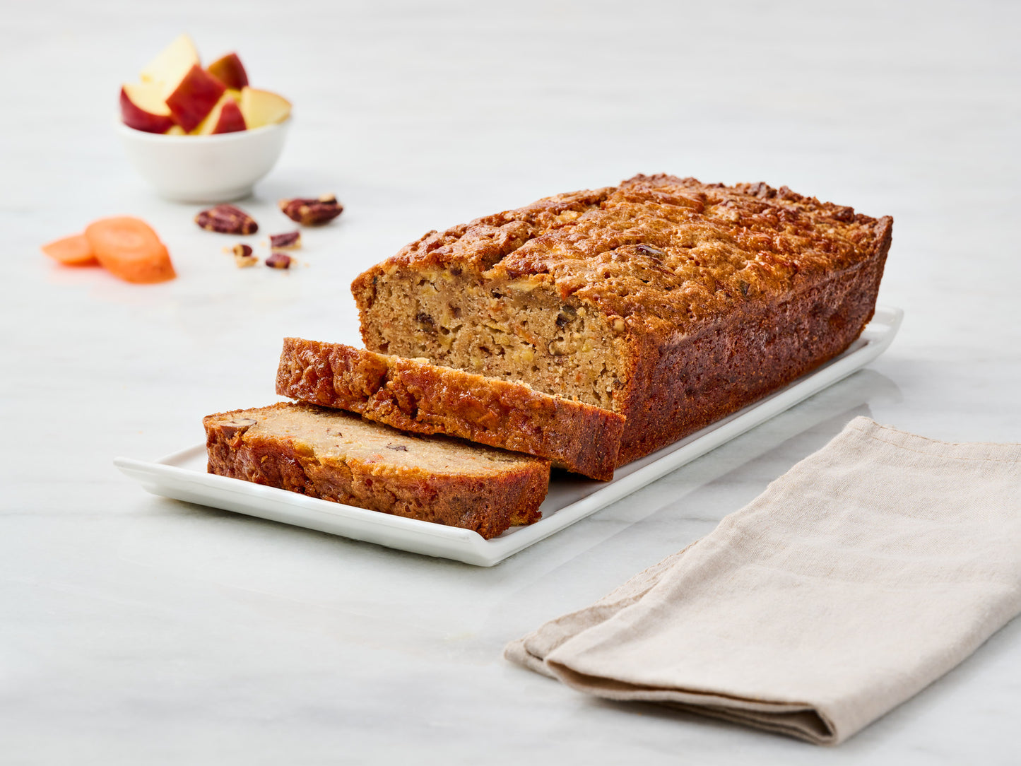 Apple Carrot Loaf