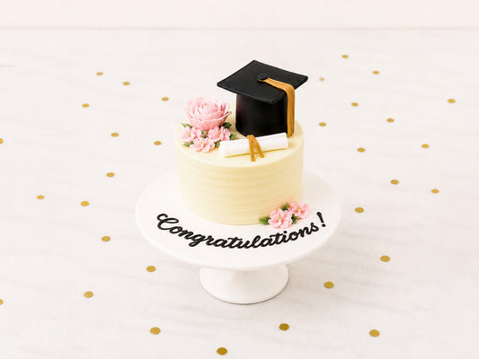 Bloom Graduate Cake