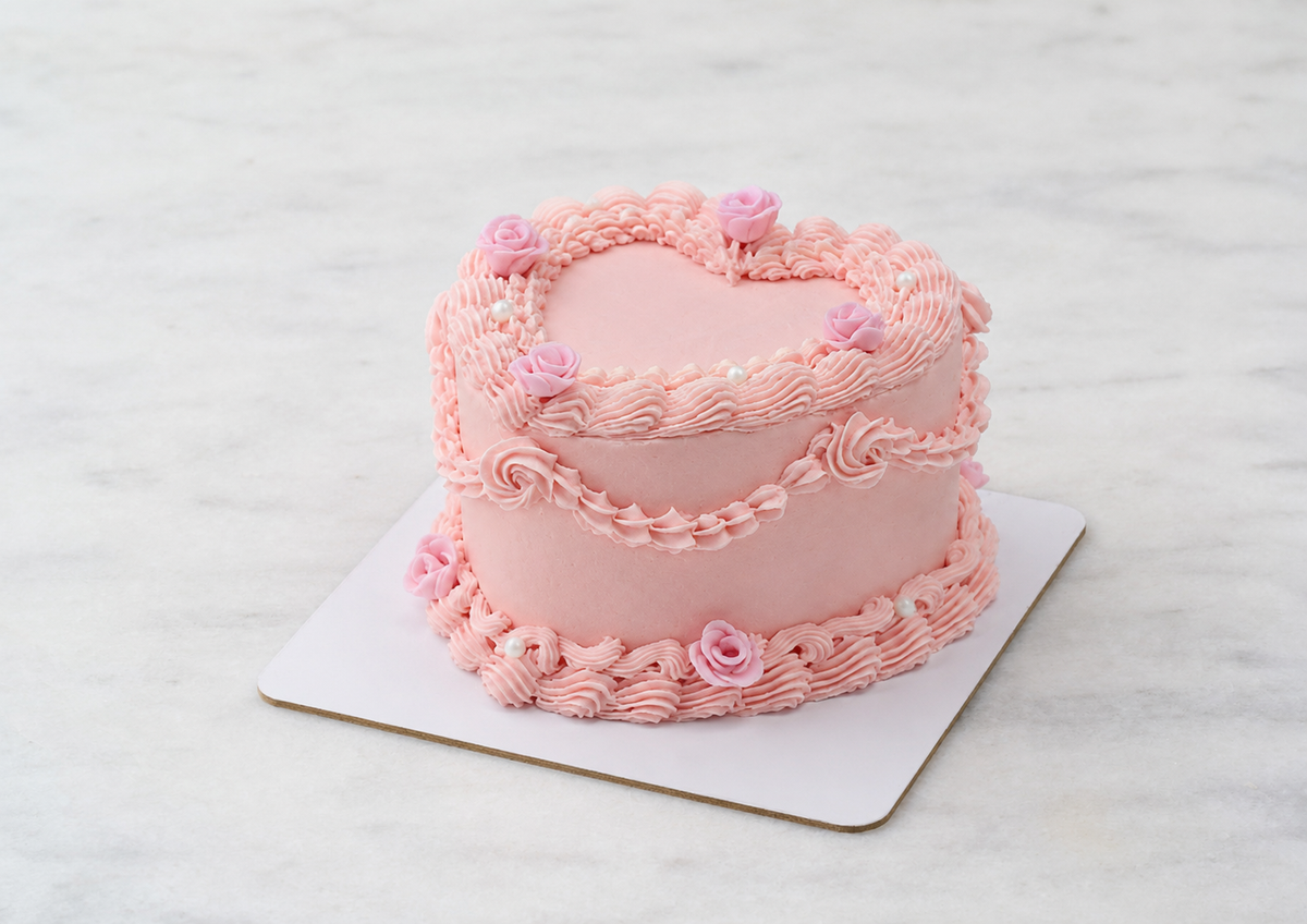 Pink Vintage Cake