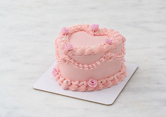 Pink Vintage Cake