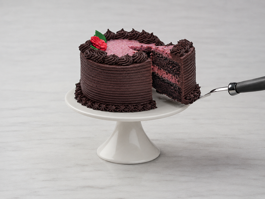 Chocolate Raspberry Crunch Cake