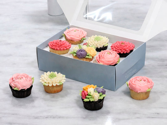 Floral Cupcake Box