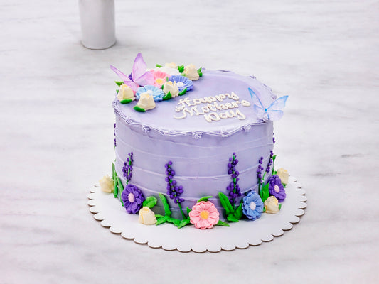 Lavender Bloom Cake