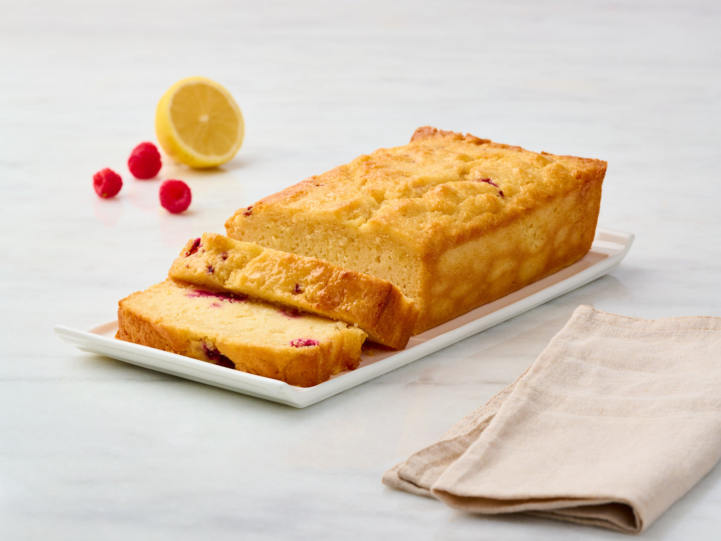 Lemon Raspberry Loaf