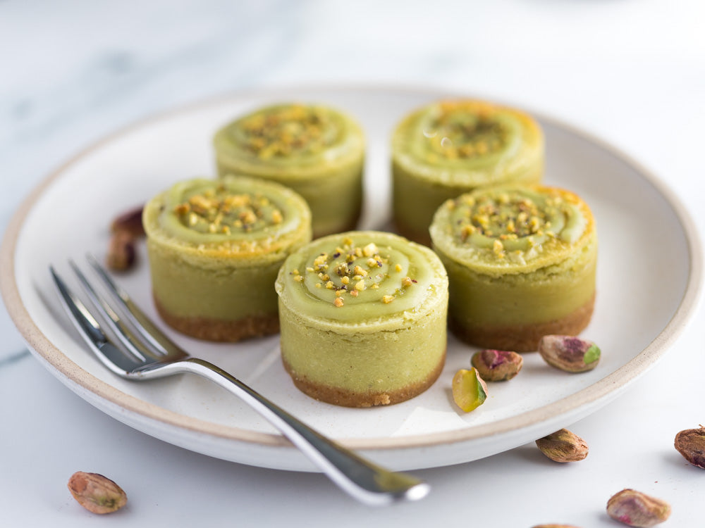 Pistachio Mini Cheesecake