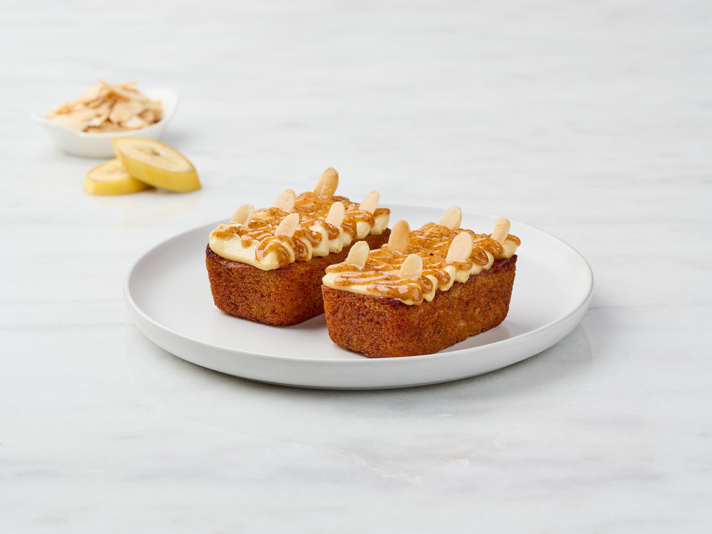 Refined Sugar Free And Gluten Free Almond Banana Mini Loaf