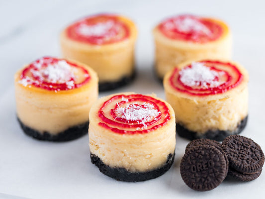 Raspberry White Chocolate Cheesecake