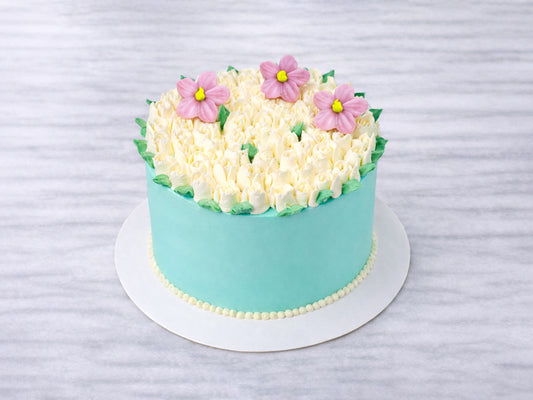 White Tulip Cake