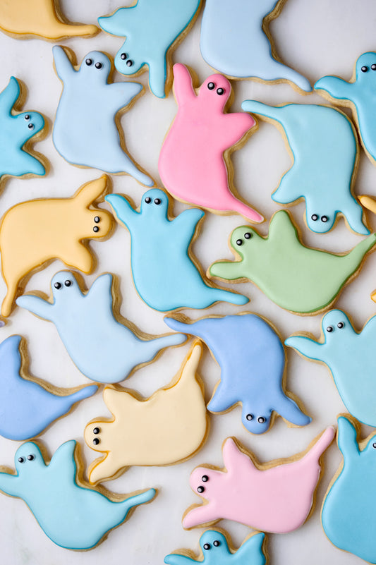 Ghost Sugar Cookies