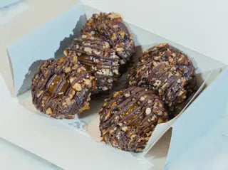 Caramel Puddle Cookies