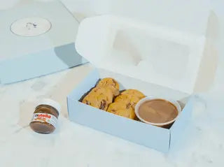 Nutella Stuffed Cookies